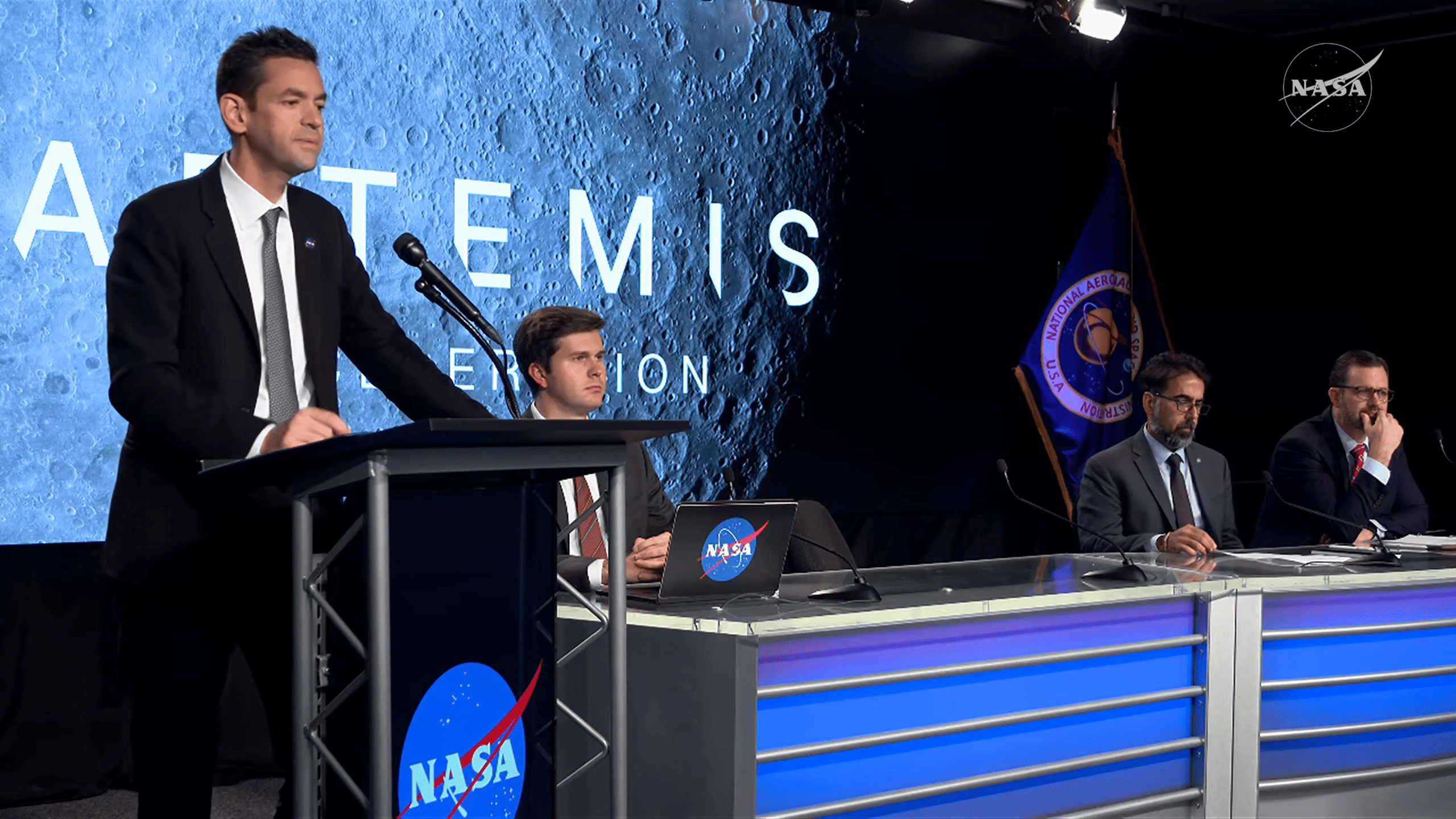 NASA promete astronautas na Lua em 2028 e provoca China