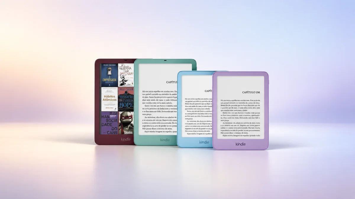 Amazon substitui Kindle com tela defeituosa sem custo