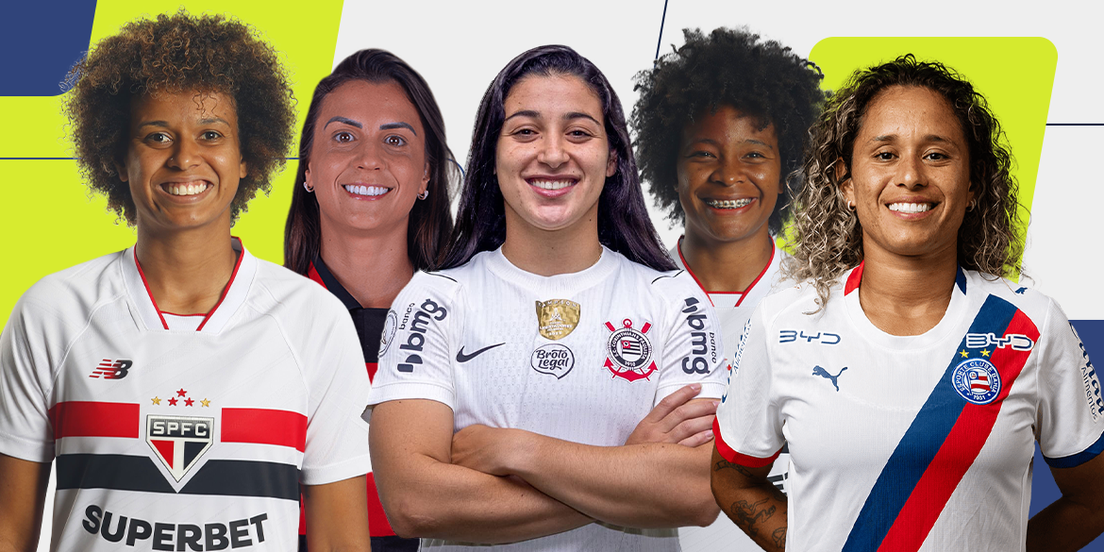 Prêmio TV Brasil Petrobras Para Elas revela finalistas do meio-campo