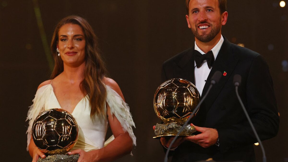 Harry Kane e Alexia Putellas vencem Bola de Ouro 2026
