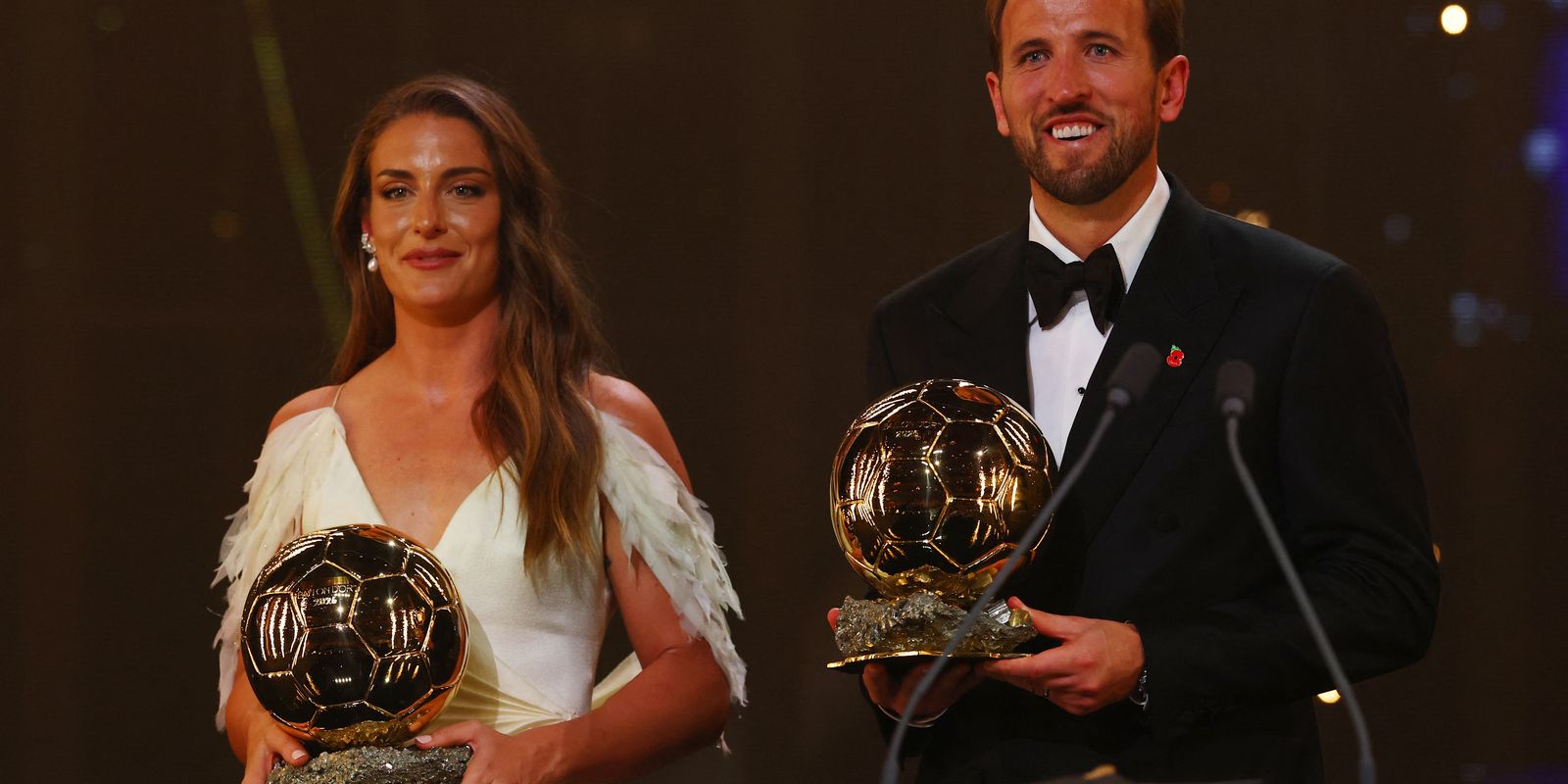Harry Kane e Alexia Putellas vencem Bola de Ouro 2026